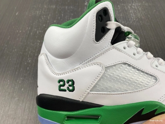 One Kick Jordan 5 Air WMNS DD9336-103 Green Lucky 0713